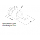 SUPPORTO PER VETRO NXDIN109001