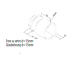 SUPPORTO PER VETRO NXDIN109010