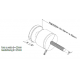 SUPPORTO PER VETRO NXDIN109250
