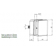 SUPPORTO PER VETRO NXDIN109270