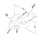 SOSTEGNO PER CORRIMANO piastra tornita