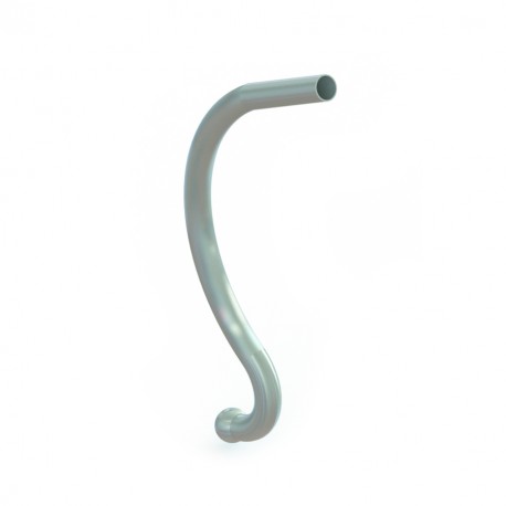 RACCORDO PER TUBO terminale curvato