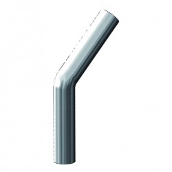 CURVA PER CORRIMANO 135° curva arrotondata