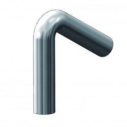 CURVA PER CORRIMANO 60° curva arrotondata