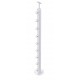 MONTANTE TONDO C/SUPP. LAT. CON ANCORAGGIO A PAVIMENTO 2KN L:960 mm