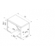 RACCORDO PER TUBO SAGOMATO C/ATTACCO DX E SX □