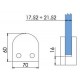 MORSETTO APRIBILE "KING" IN ACCIAIO INOX AISI 316 PER FORTI SPESSORI