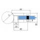 MORSETTO APRIBILE MOD.22 PER TUBO