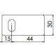 SERRATURA PER ANTA DOPPIA “C1+C2”