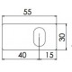 SERRATURA PER ANTA DOPPIA “C3”