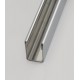 CANALINA AD U “FIXWALL” A-2005 IN ACCIAIO CON BORDO ANTITAGLIO