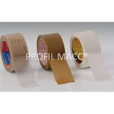 NASTRO ADESIVO IN PVC TRASPARENTE